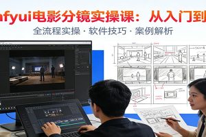 ComfyUI电影分镜实操课：分镜一致性，全流程AI视频制作，零基础也能做专业分镜