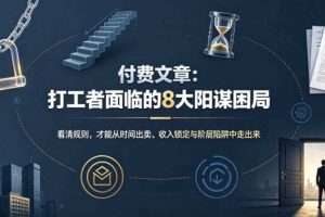 付费文章:打工者面临的8大阳谋困局
