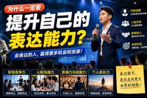 付费文章：为什么一定要提升自己的表达能力？